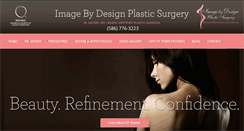 Desktop Screenshot of imagebydesignmd.com